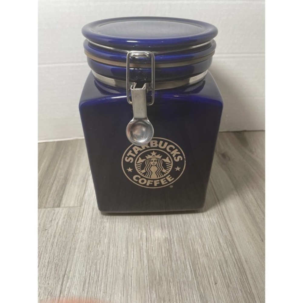 Starbucks Coffee Jar in Blue